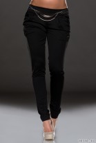 Pantalon fashion femme miss 83 noir
